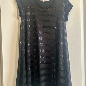 RACHEL Rachel Roy Black Knit Top
